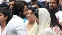Ranveer Singh @ Priyanka Chopra's Father's Funeral !