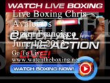 Watch Live Online Stream Chris Avalos vs Drian Francisco