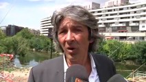 Pont de la République : pose de la première pierre de l'ouvrage créé par Rudy Ricciotti