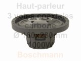 Haut-parleur 3 voies coax. carb. Ø 160x230mm - 1000W  Boschmann