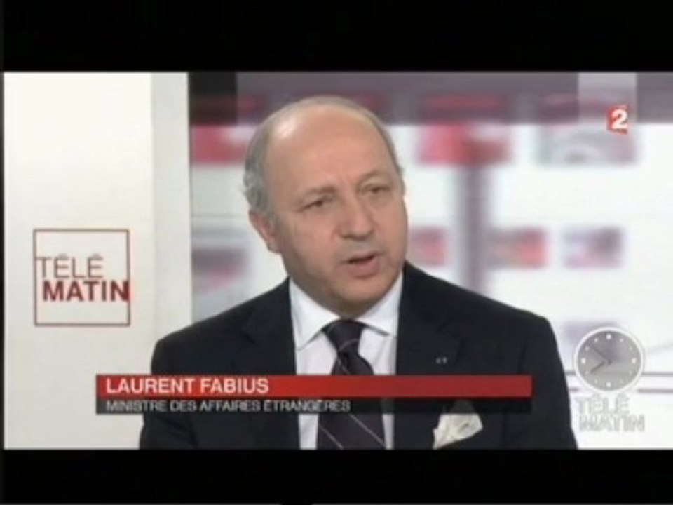 Interview de Laurent Fabius sur France 2 (12.06.2013)