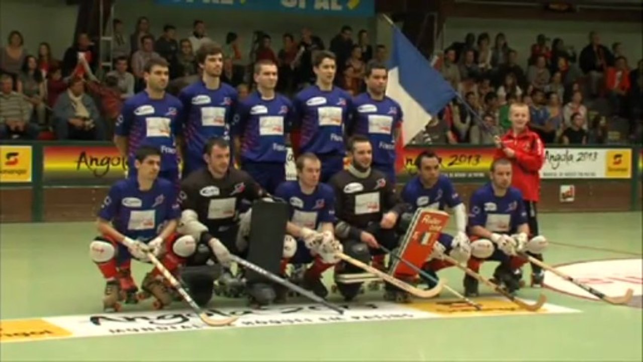 Rink Hockey : France vs Angola match du 11/06/13