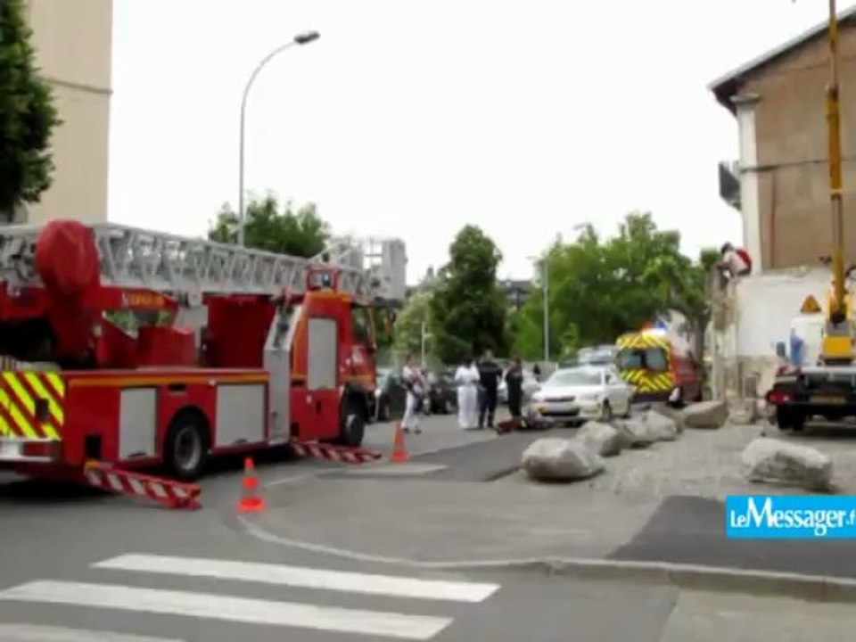 Thonon-les-Bains : perché dans une nacelle, un père de famille entame une courte grève de la faim