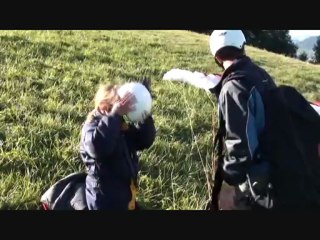 Baptême de l'air en parapente à Méribel (3/3)
