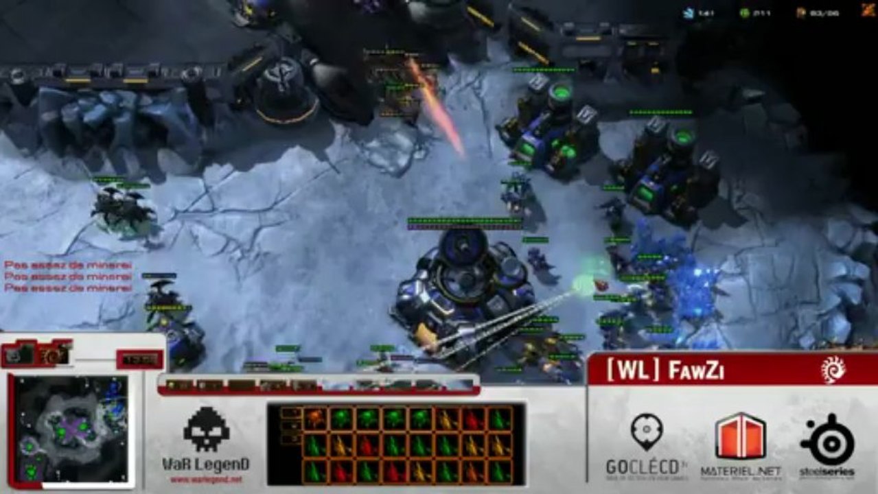 SC2 Ladder [WL]FawZi - Zerg War Legend TV