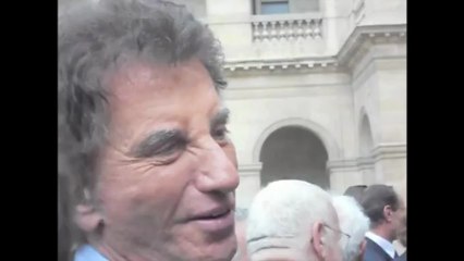 Cérémonie d'hommage à Pierre Mauroy aux Invalides