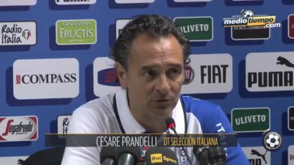 Justifica Prandelli empate ante Haití por cansancio
