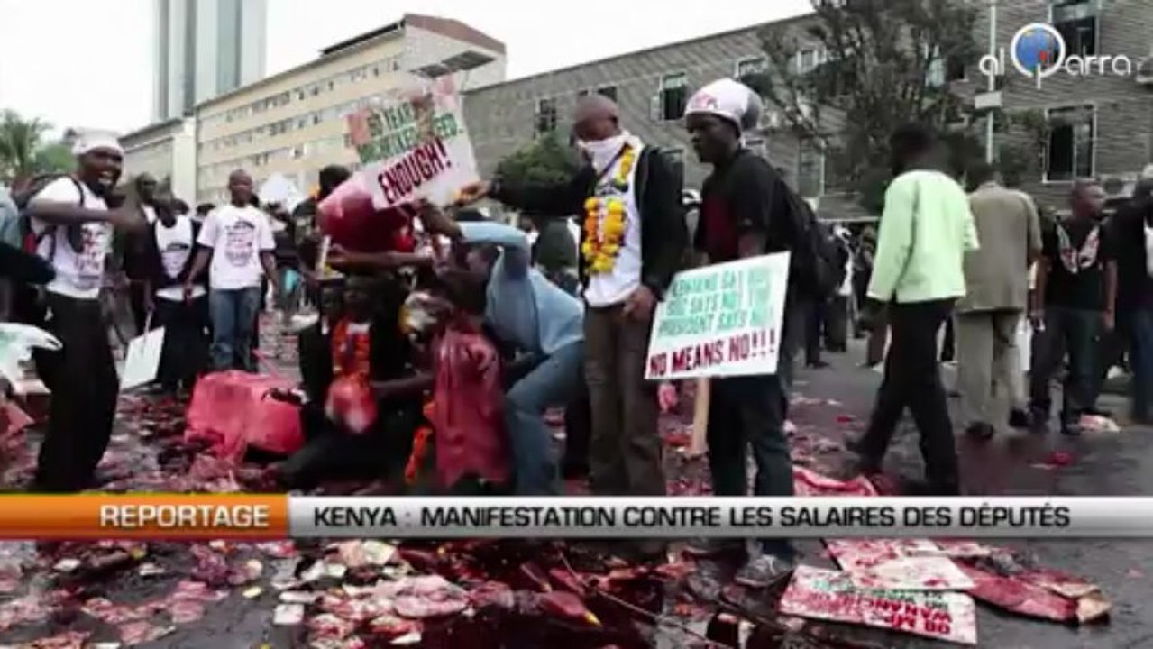 Kenya : Manifestation contre les salaires des députés