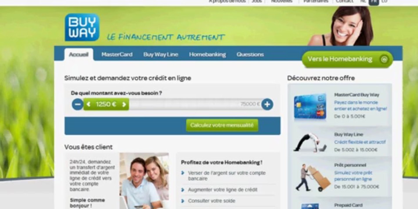 BuyWay Courtage en prêt et solution de financement