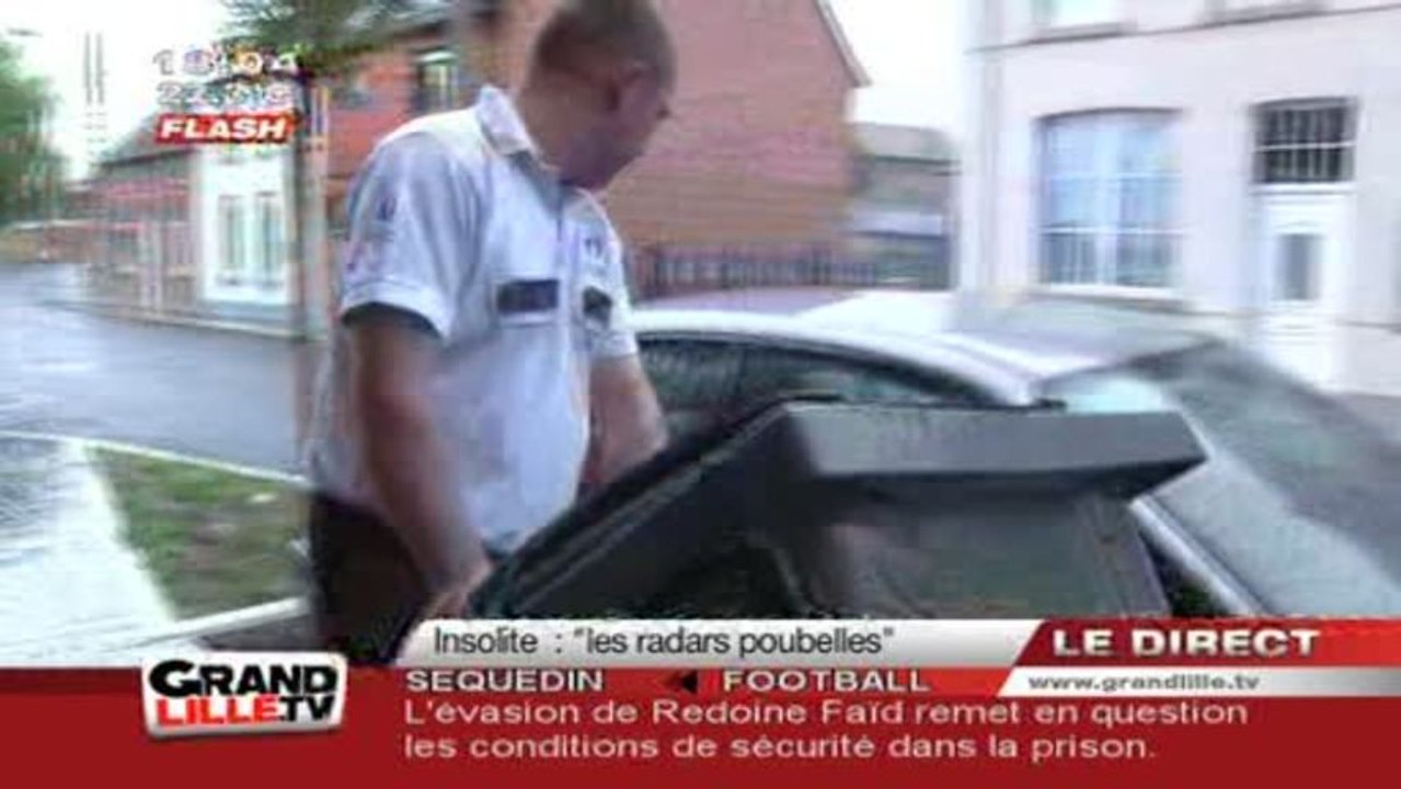 Insolite: des radars-poubelles!
