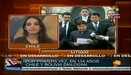 Por primera vez en 134 años, Chile y Bolivia dialogan ante la Haya