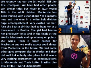 Team Lutter First Ever IBJJF World Champion!