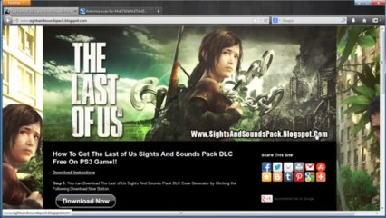 The Last of Us Sights And Sounds Pack DLC Free Download