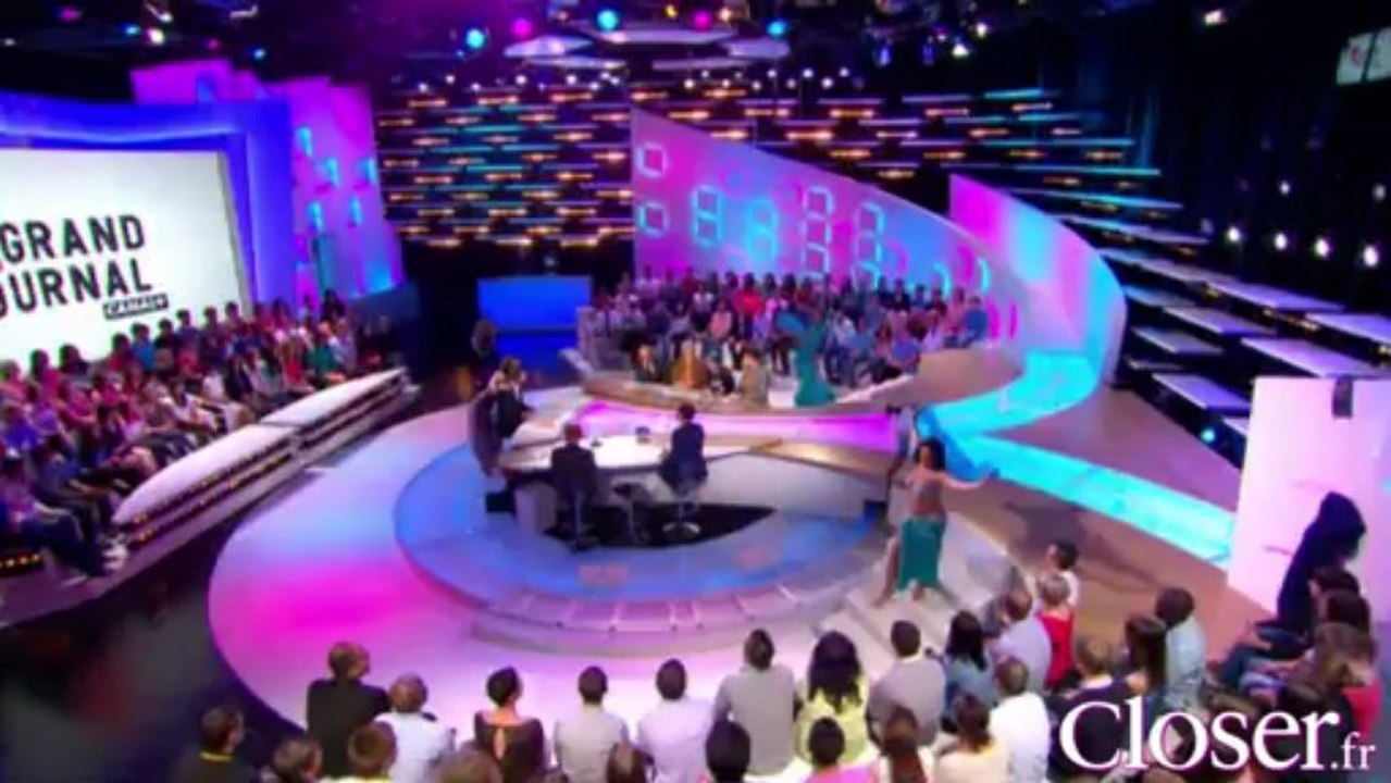 Zapping : Le Grand Journal, Doria Tillier danse pour Ali Baddou