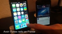 Avoir iTunes radio en France
