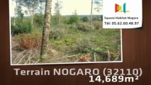Vente - terrain - NOGARO (32110)  - 14 689m²