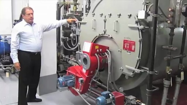 How do I maintain a residential or commercial gas burner?