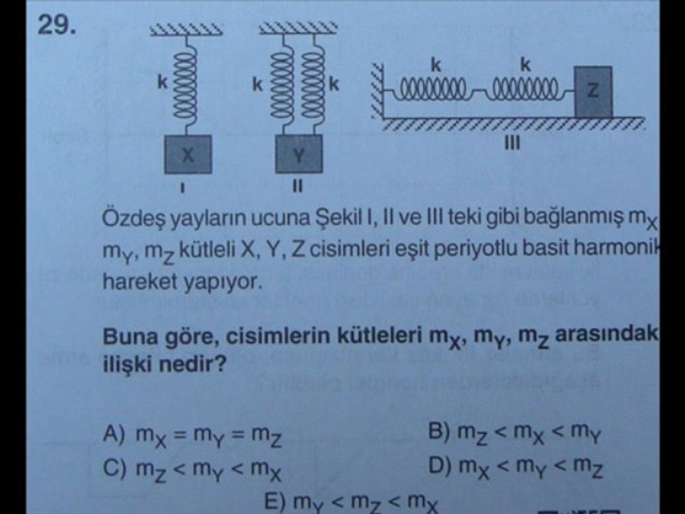 UĞUR DERSHANESİ LYS-10  SORU VE CEVAPLARI