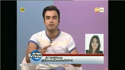 A tu Bola, 25 Tv, Entrevista tlf Sonia Walls