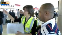 Grèves: à Roissy, les annulations et les retards continuent - 12/06