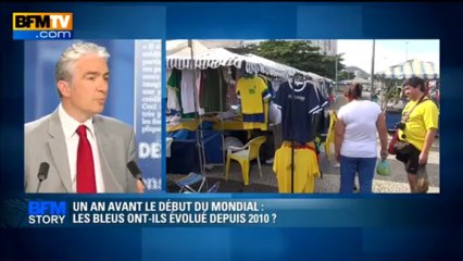 下载视频: BFM STORY: Un an avant le début du mondial, les bleus ont-ils évolué depuis 2010? - 12/06