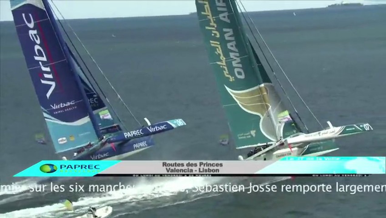 JT Voile Mercredi 12 Juin Francais - Victoire Oman Route des Princes