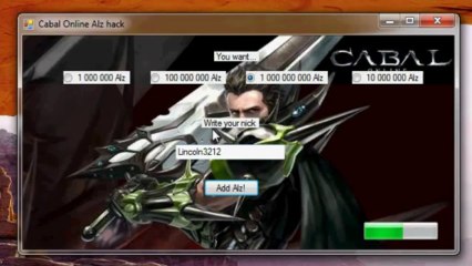 cabal online alz hack 2013