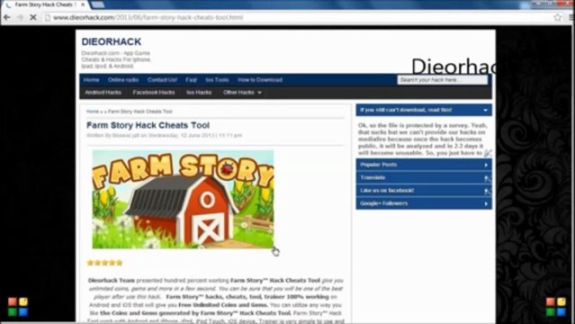 Farm Story Hack Cheats Tool unlimited gems unlimited money