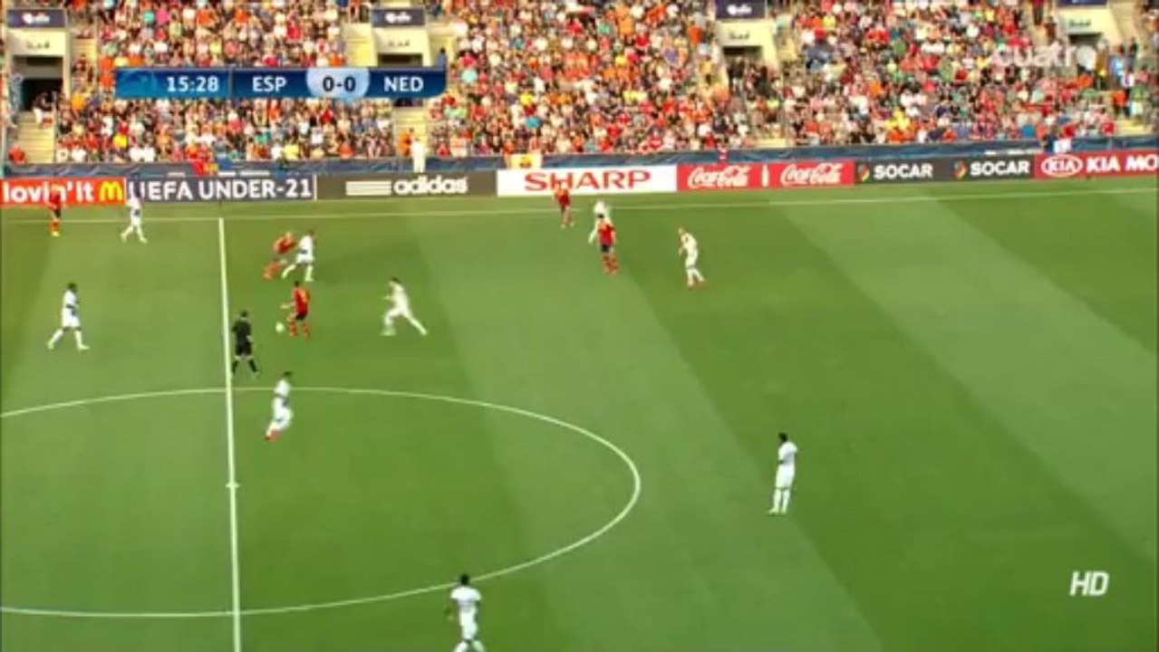 España - Holanda 3-0 Sub 21 1ª Parte