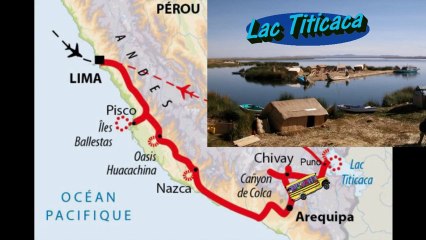 Pérou, LacTiticaca (HD) Iles des Uros et Taquile