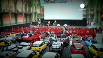 Paris'te arabalı sinema keyfi