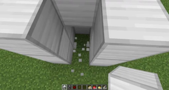 как се прави хладилник в minecarft