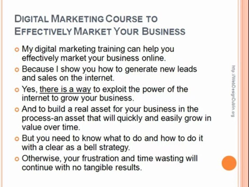 Digital Marketing Training in Ireland-Half Day Course