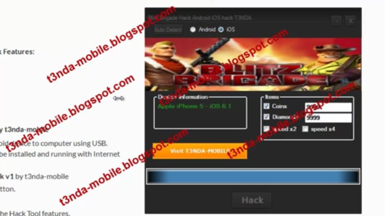 Blitz Brigade Hack Android iOS No Root