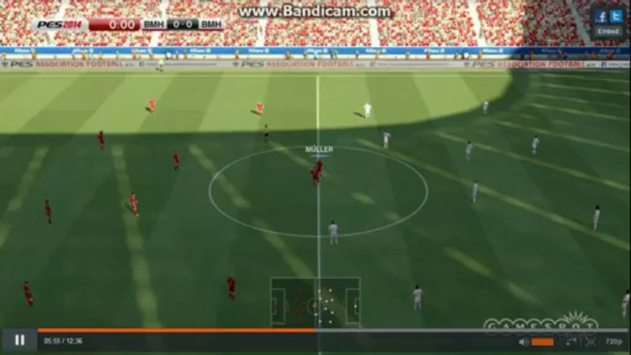 Pro evolution soccer 2014 gameplay e3 2013 :-)