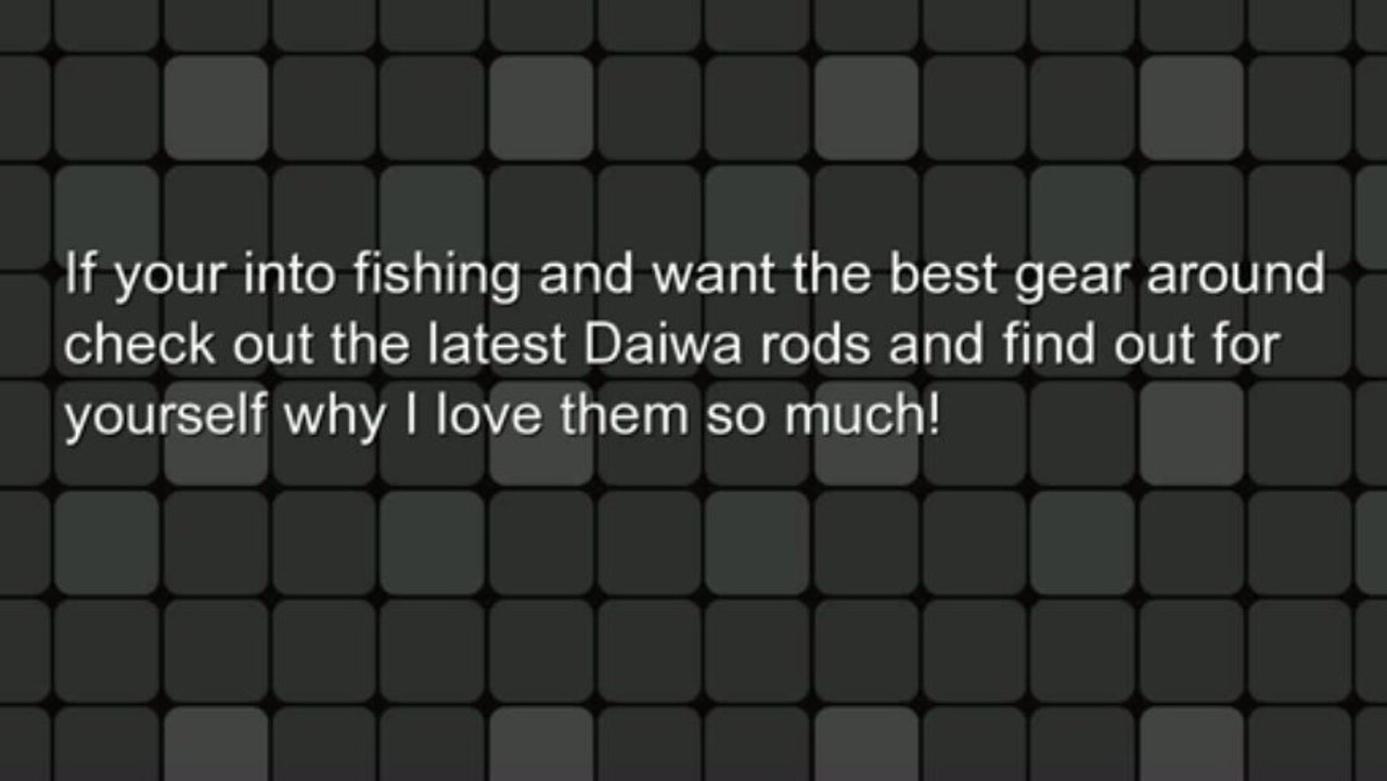 Daiwa Rods Built to Perform