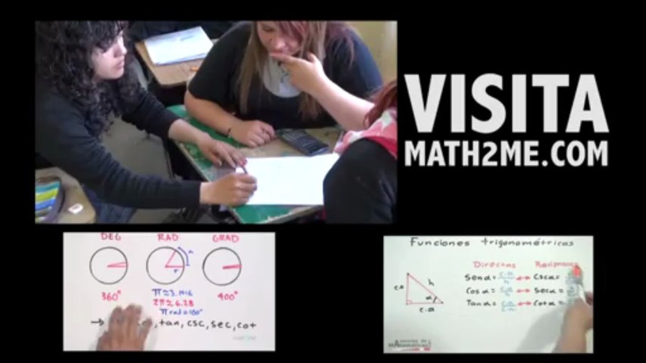 Seno, coseno y tangente - sin calculadora