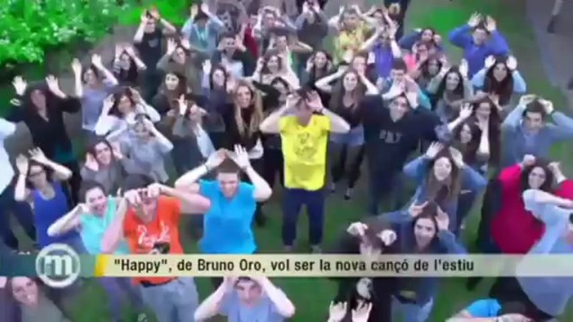 TV3 - Els matins - Happy , de Bruno Oro, vol ser la nova cançó de l'estiu