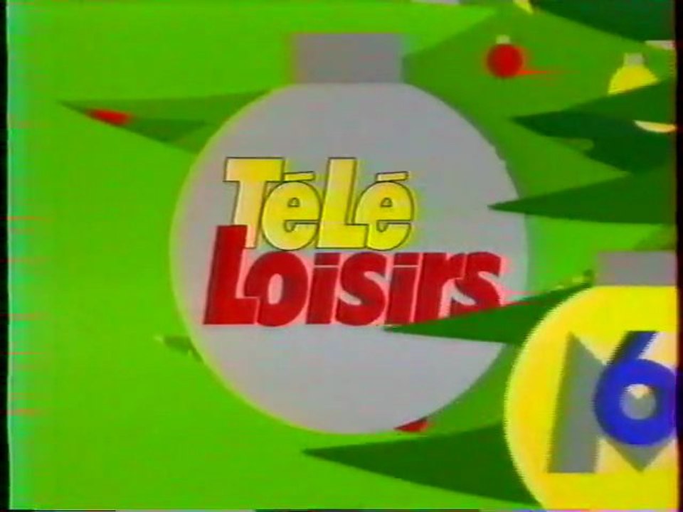 Bande Annonce Jeux Noél M6 Télé-Loisirs Décembre 1993 M6