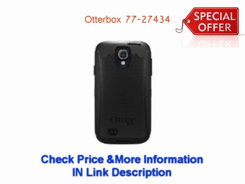 $$ Best Shipping Online Otterbox 77-27434 Defender Series and Holster Case for Samsung Galaxy S 4 - 1 Pack - Retail Packaging - Black Best Buy