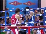 Giải boxing - Trận 1: Võ sĩ Huỳnh Ngọc Tân (Quân đội) - Lê Đức Phú (Bình Định)