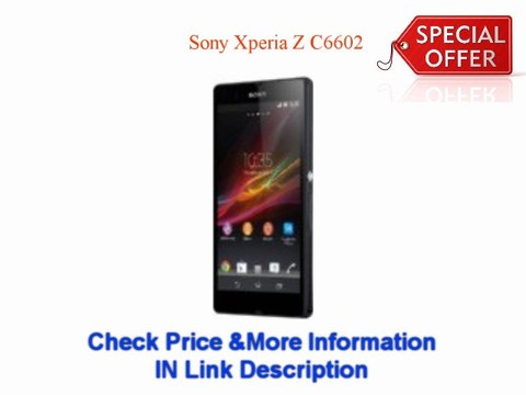 !#@! Cheap price Sony Xperia Z C6602 Unlocked Phone with 5 inch HD Display and 1.5GHz Quad-Core Processor U.S. Warranty (Black) Deals