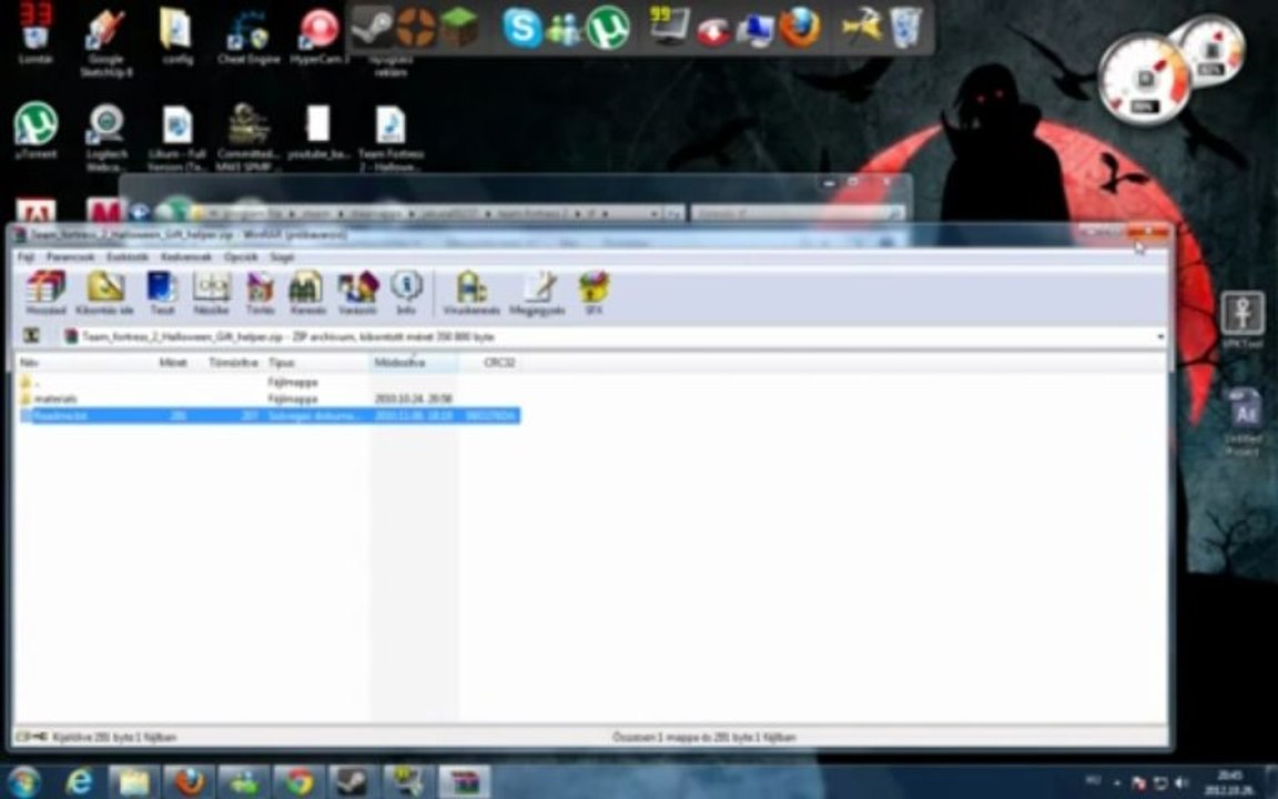 Team Fortress 2 Halloween gift hack