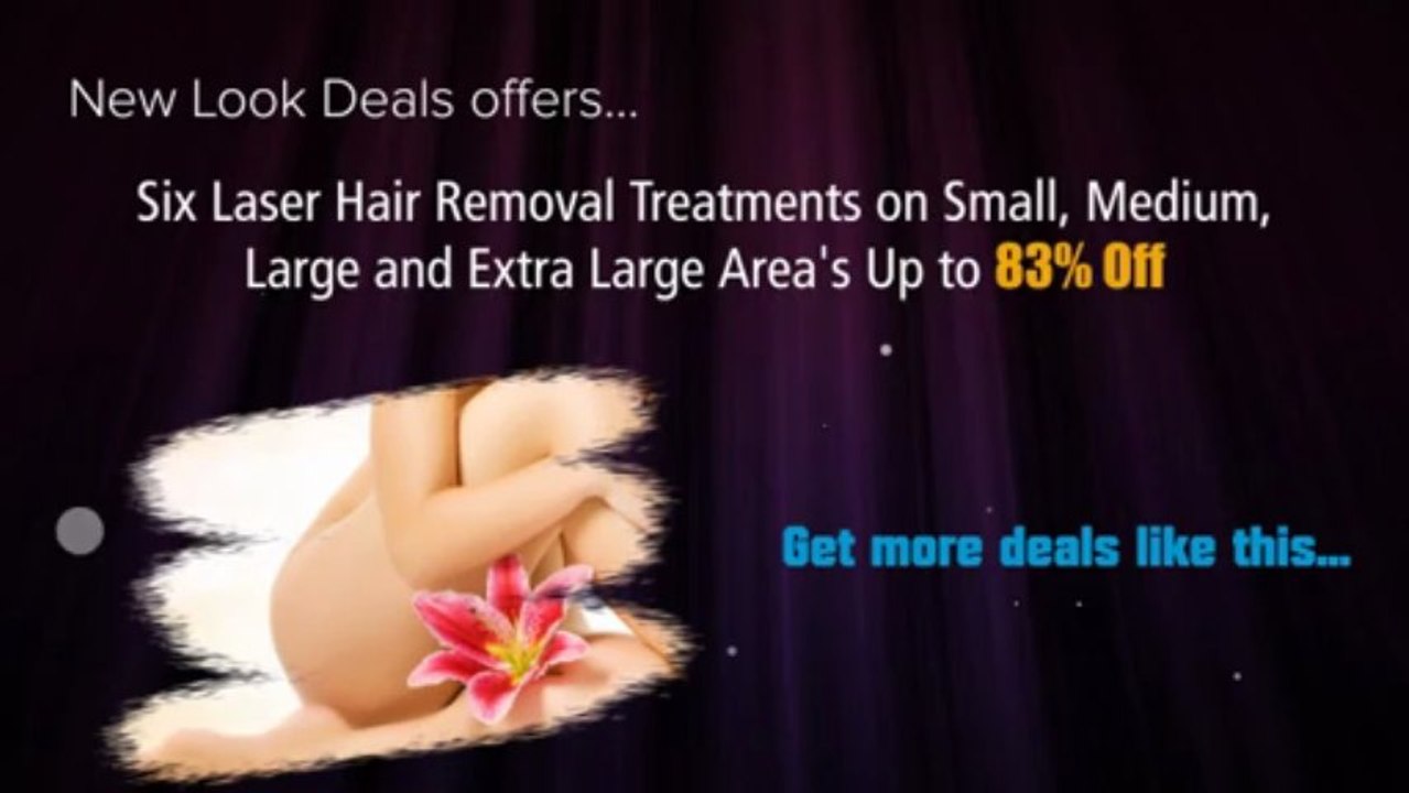 Six Laser Hair Removal Treatments