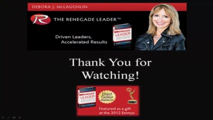 Testimonials: The Renegade Leader Book - Part 1