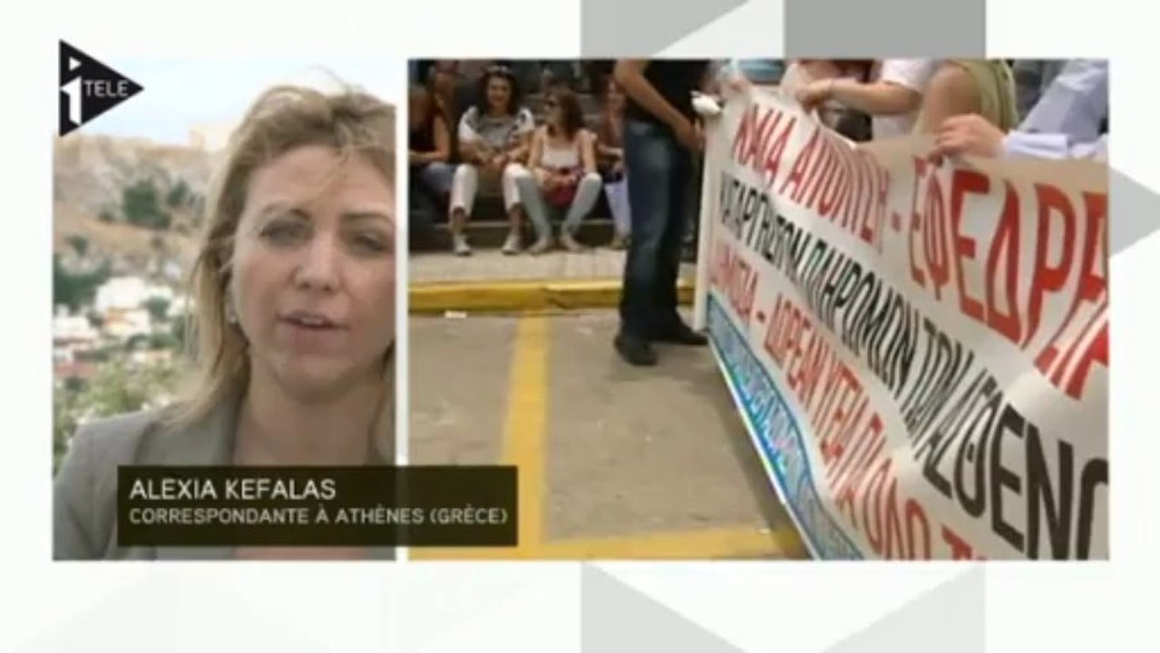 Grèce : grève générale pour soutenir la télévision publique