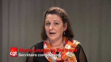 Conférence sociale - Juin 2013 - Entretien avec Marie-Laurence Bertrand, secrétaire de la CGT