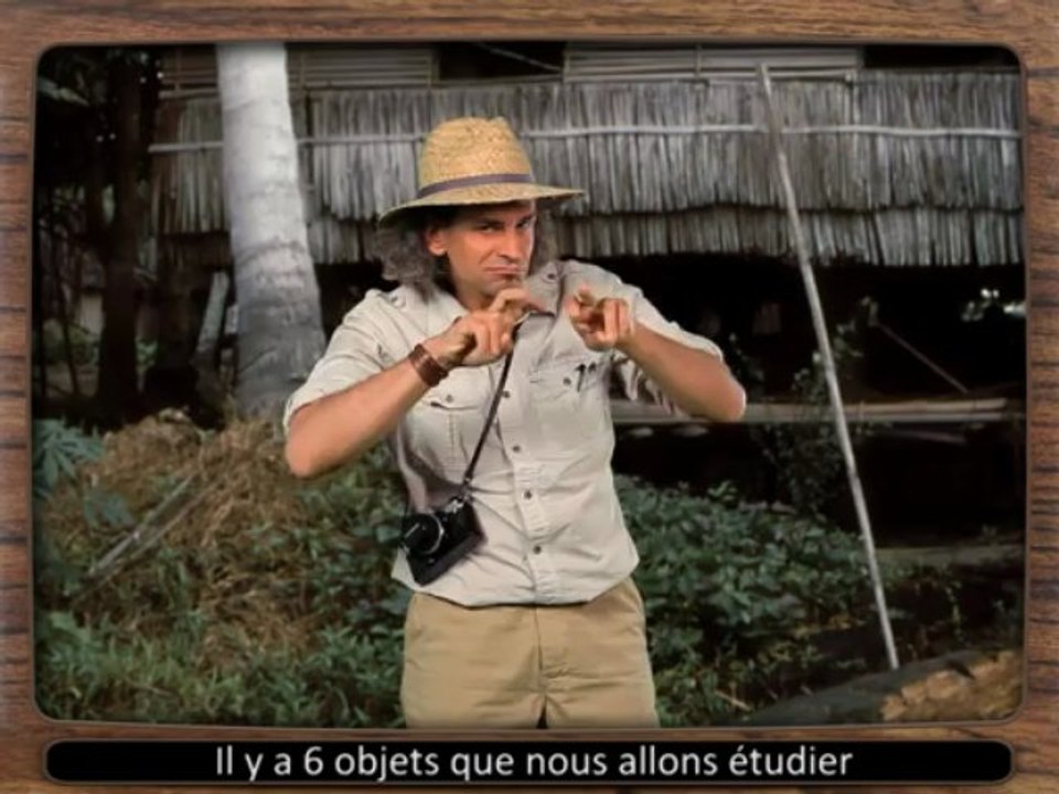 Les experts quai Branly - application iPad (extrait)
