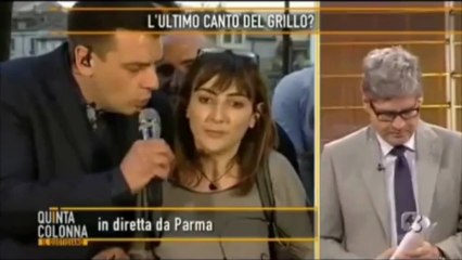 Antonella Amore candidata PDL spacciata per Grillina