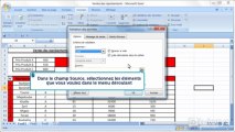 Comment insérer des menus déroulants avec Excel 2007 ?